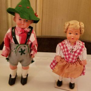 Boy and Girl 4 inch  Dolls